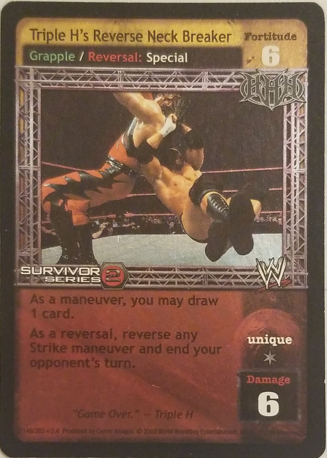 Triple Hs Reverse Neck Breaker
